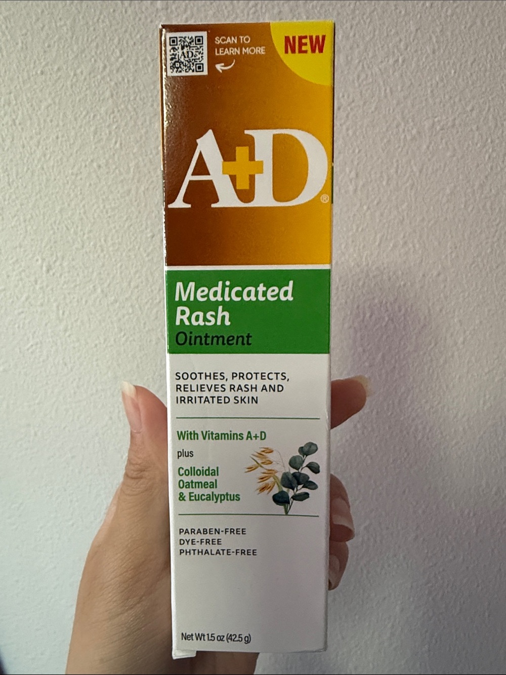 Medicated Rash Ointment - Green/White